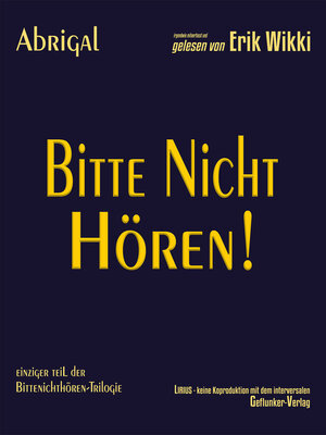 cover image of Bitte nicht hören!